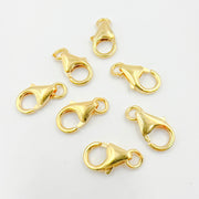 Gold Plated Silver Trigger Clasp